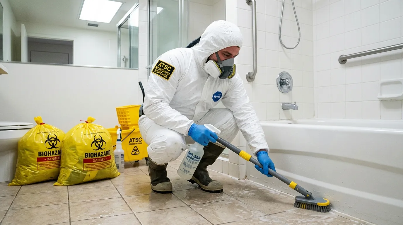 Decontamination equipment deployed for Blood Cleanup in Doctor Phillips